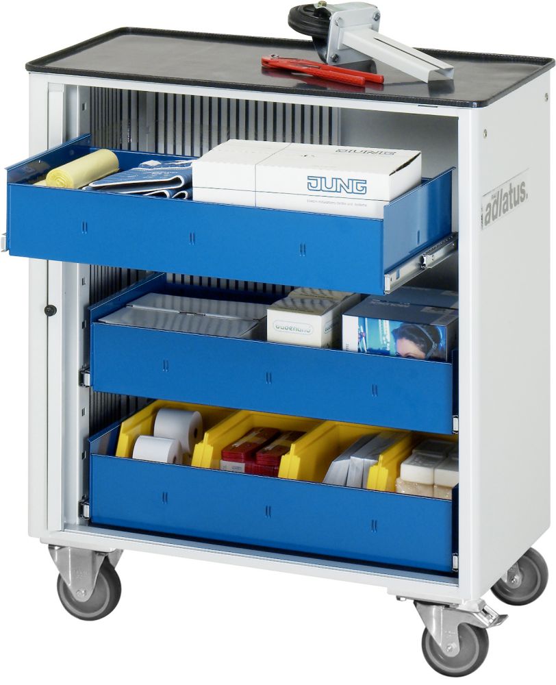 Produktbild RAU Werkzeugwagen Serie adlatus Modell 7030 Breite 725 mm bild 1