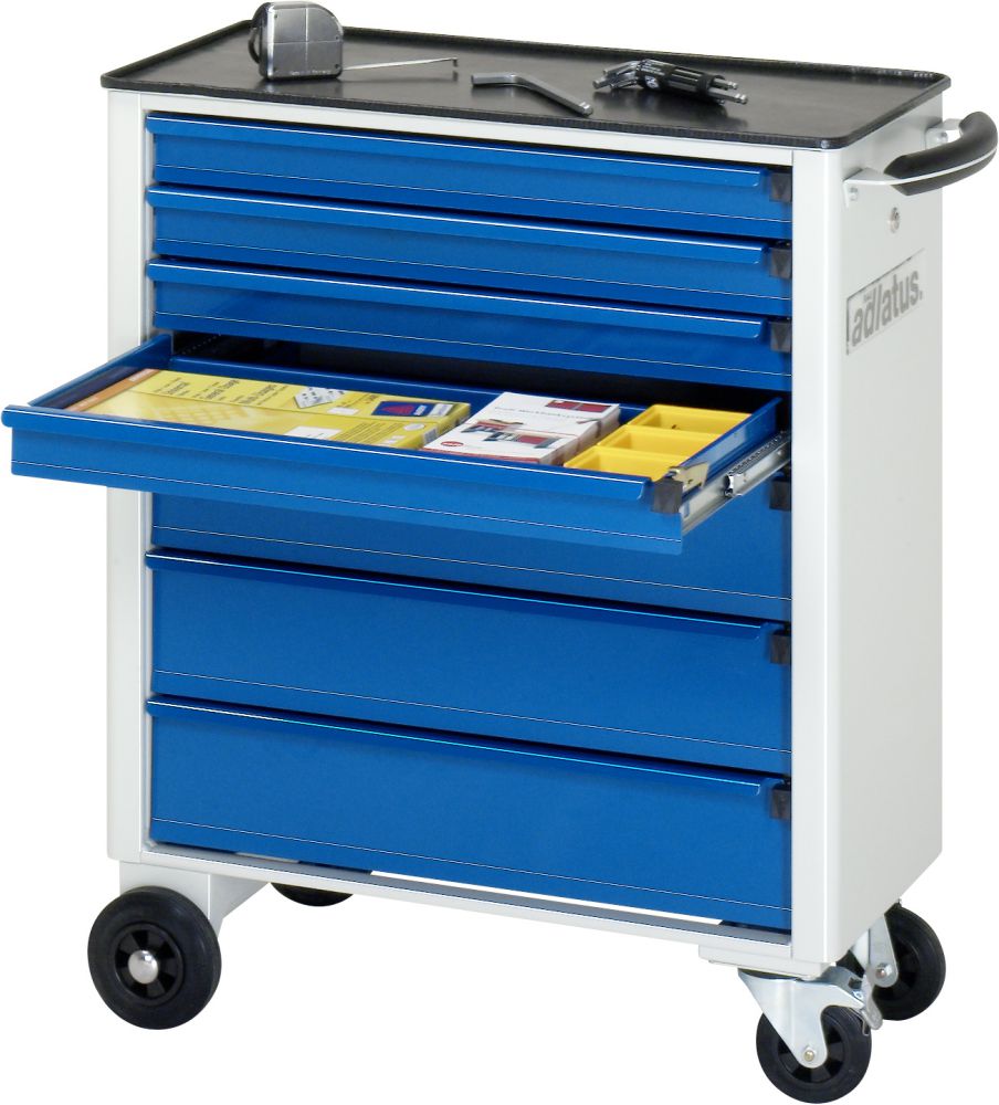Produktbild RAU Werkzeugwagen adlatus 700 x 350 mm Zentralverschluss mit 2 Schlüssel