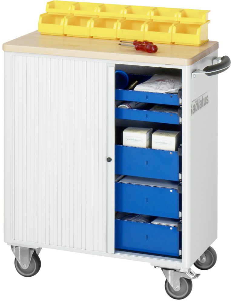 Produktbild RAU Werkzeugwagen Serie adlatus Modell 7260 Breite 725 mm bild 1