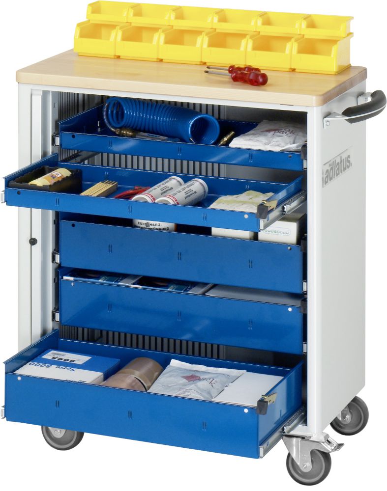 Produktbild RAU Werkzeugwagen Serie adlatus Modell 7260 Breite 725 mm bild 2