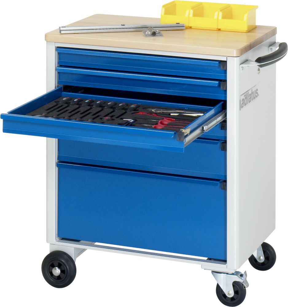 Produktbild RAU Werkzeugwagen adlatus 700 x 500 mm mit Stahlblechgehäuse