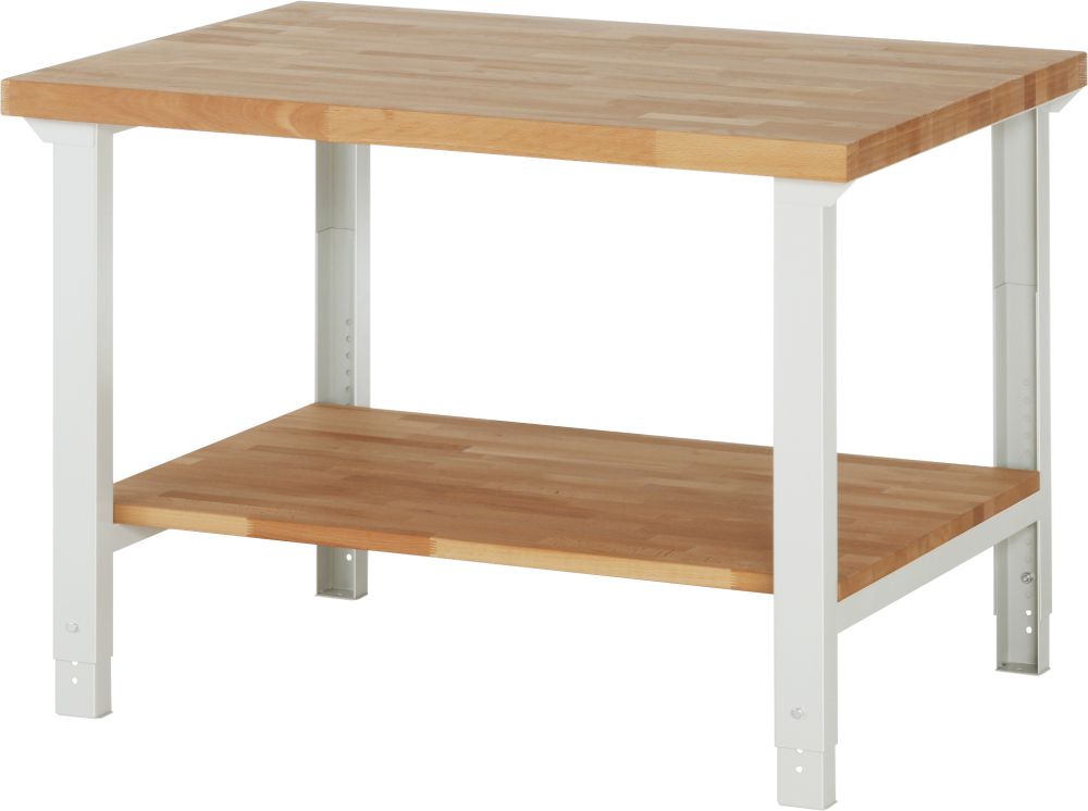 Produktbild Rau Werkbank Serie 7000 Modell 7000-7 Breite 1250 mm RAL7035