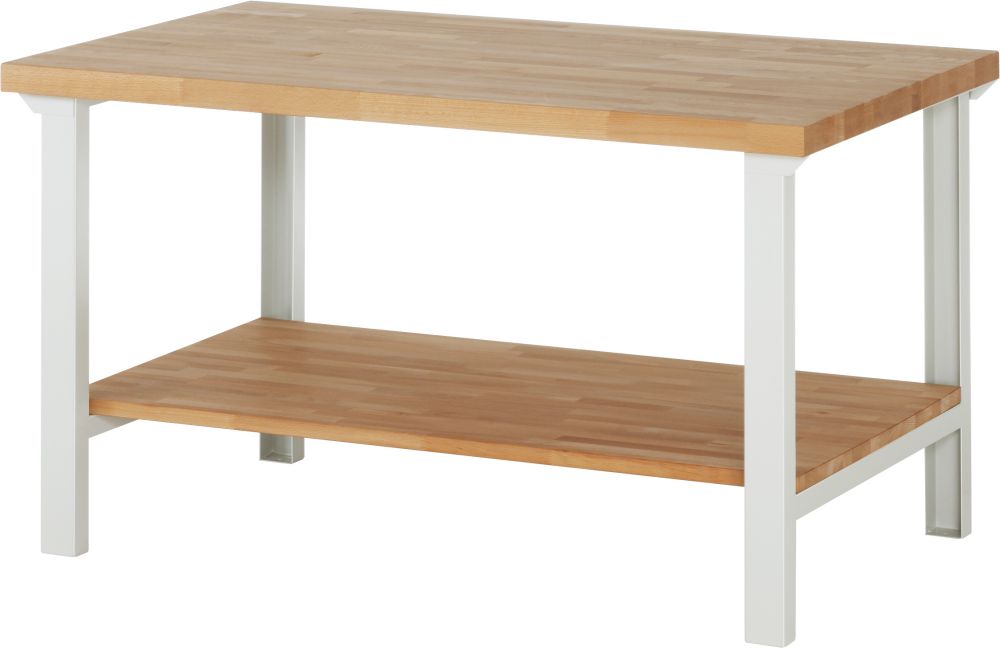 Produktbild RAU Werkbank Modell 7000 B 1500 mm x T 900 mm x H 840 mm, Farbe Gestell RAL7035