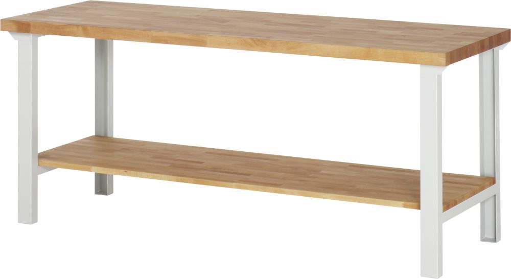 Produktbild RAU Werkbank Modell 7000 B 2000 mm x T 700 mm x H 840 mm, Farbe Gestell RAL7035