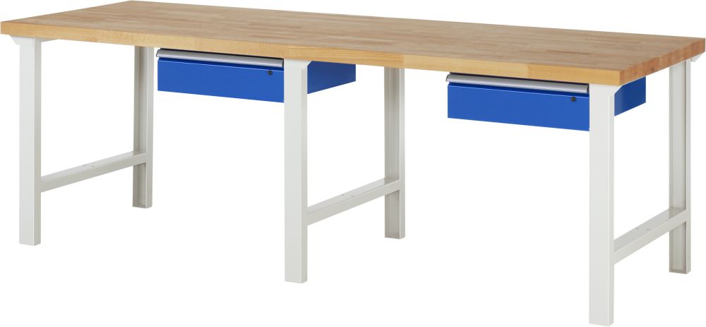 Produktbild Rau Werkbank Serie 7000 Modell 7001A1 Breite 2500 mm Stärke 40 mm