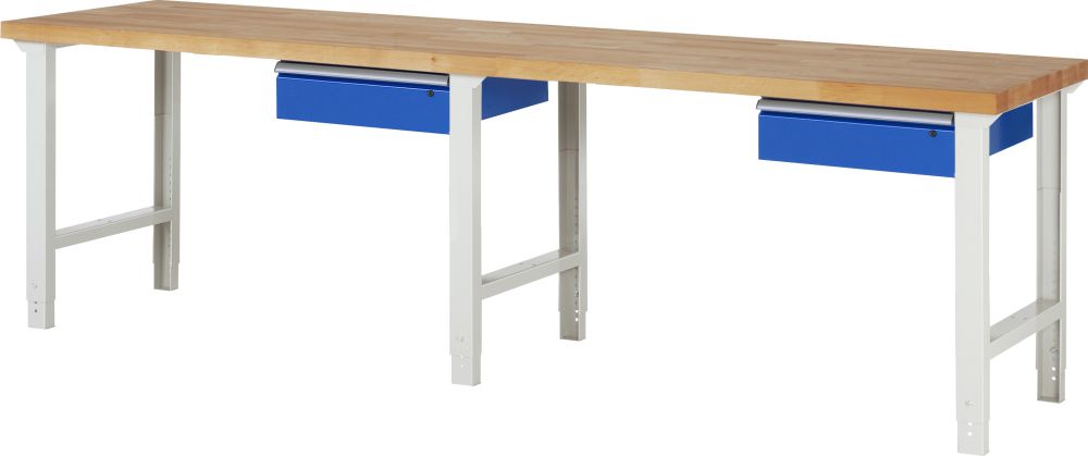 Produktbild Rau Werkbank Serie 7000 Modell 7001A1 Breite 3000 mm Tiefe 700 mm