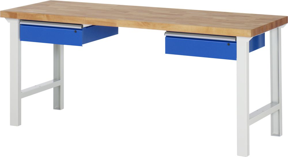 Produktbild Rau Werkbank Modell 7002 Breite 2000 mm x Tiefe 700 mm x Höhe 840 mm