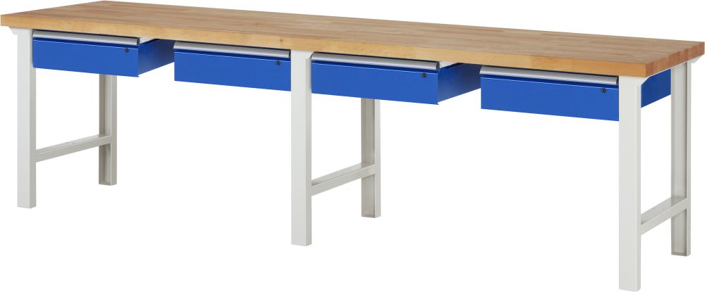 Produktbild Rau Werkbank Serie 7000 Modell 7002-1 Breite 3000 mm Stärke 40 mm