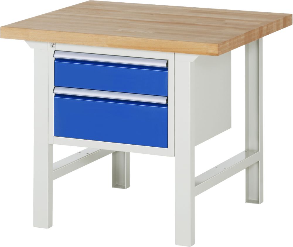 Produktbild Rau Werkbank Serie 7000 Modell 7123 Breite 1000 mm 2 Schubladen Größe L