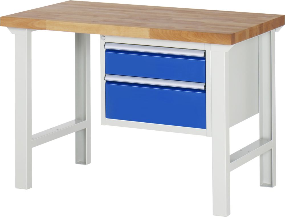 Produktbild Rau Werkbank Serie 7000 Modell 7123 Breite 1250 mm Buche-Massiv