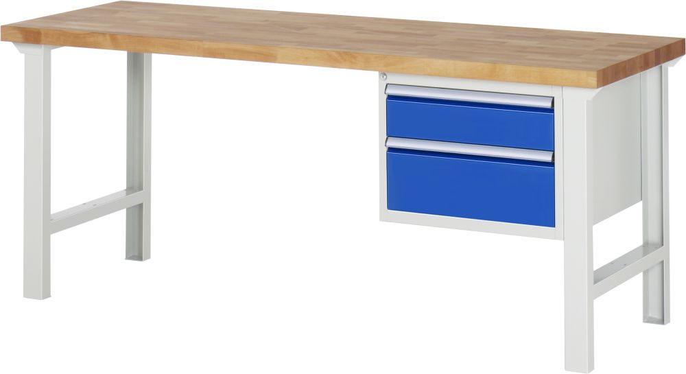 Produktbild Rau Werkbank Serie 7000 Modell 7123 Breite 2000 mm Höhe 840 mm