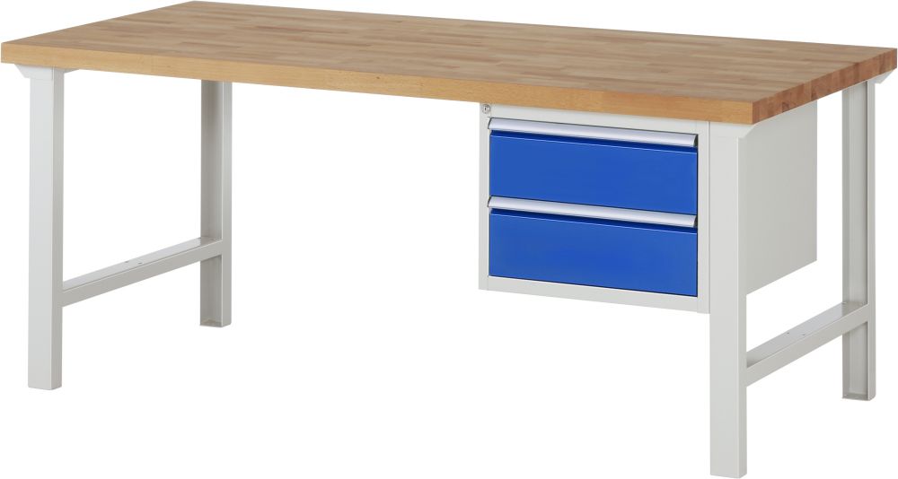 Produktbild Rau Werkbank Serie 7000 Modell 7125 Breite 2000 mm Stärke 40 mm