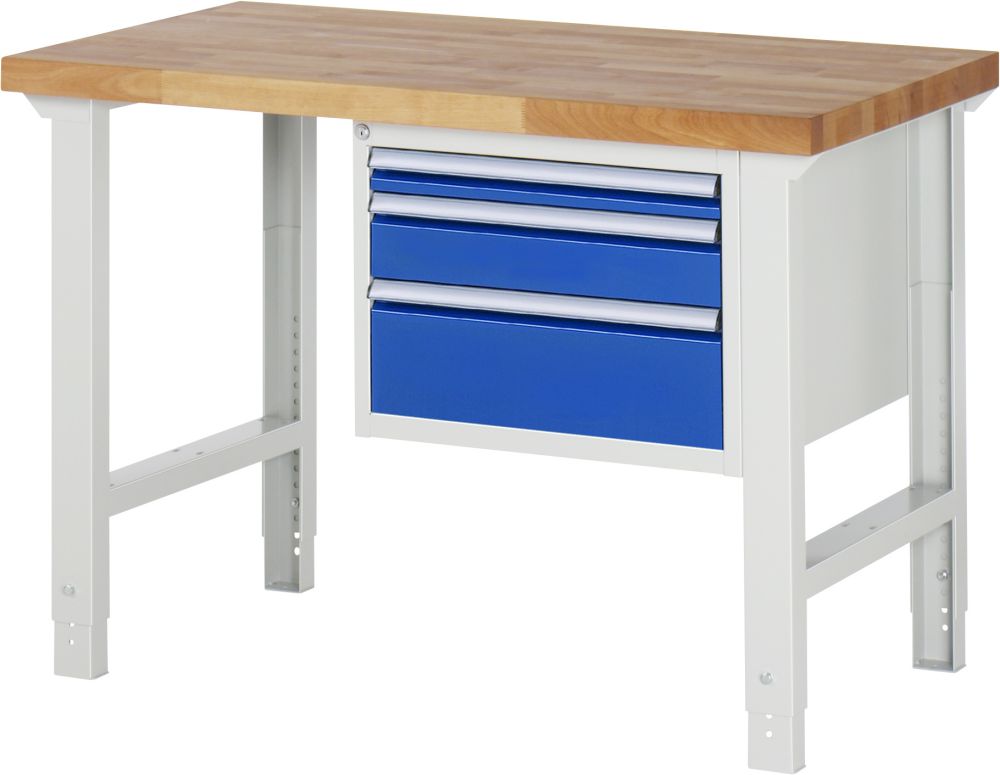 Produktbild RAU Werkbank Serie 7000 Modell 7126 Breite 1250 mm