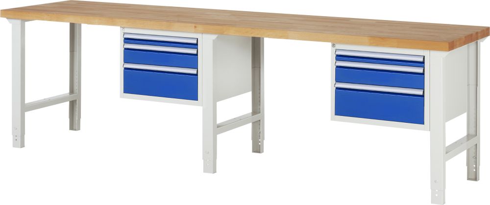 Produktbild RAU Werkbank Serie 7000 Modell 7126 Breite 3000 mm bild 1