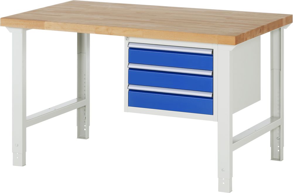 Produktbild Rau Werkbank Serie 7000 Modell 7127 Tiefe 900 mm Breite 1250 mm