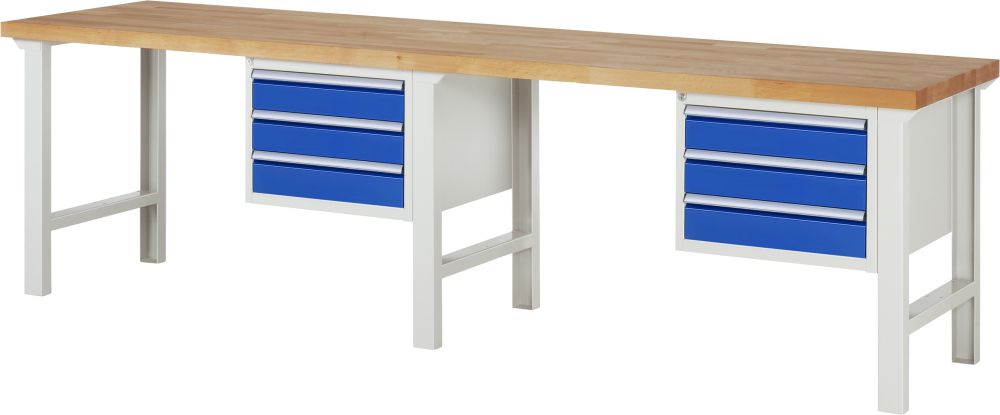 Produktbild Rau Werkbank Serie 7000 Modell 7127 Höhe 840 x Tiefe 700 mm