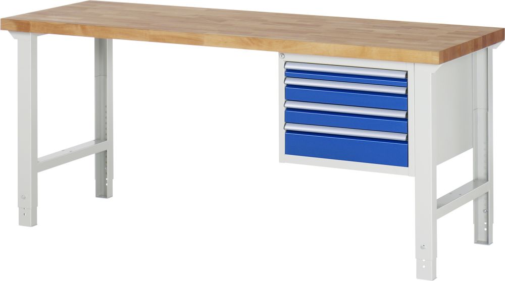 Produktbild Rau Werkbank 7000 Modell 7132 mit 4 Schubladen Größe L