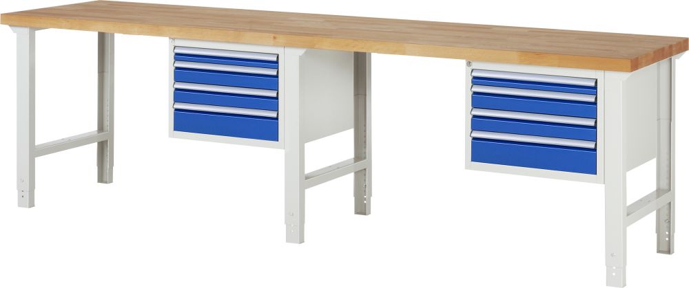 Produktbild RAU Werkbank 7000 Maße 3000 x 700 mm Modell 7132