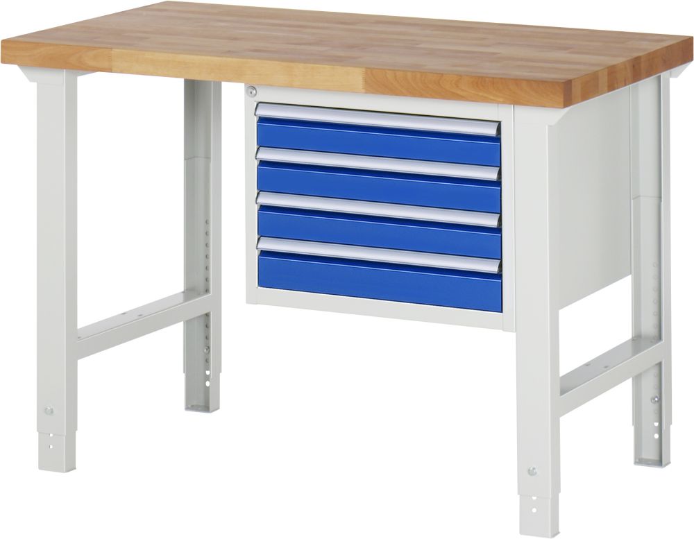 Produktbild RAU Werkbank Serie 7000 Modell 7133 Breite 1250 mm bild 1