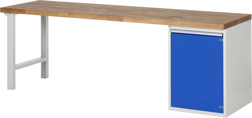 Produktbild RAU Werkbank 7000 Modell 7501-1 Maße 2500 x 700 mm