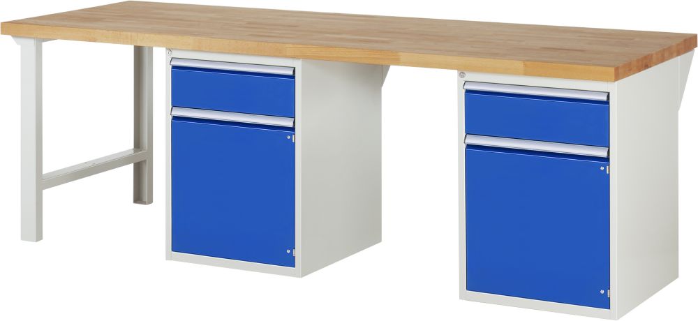 Produktbild RAU Werkbank 7000 Stärke 40 mm Modell 7502-8 2500 mm