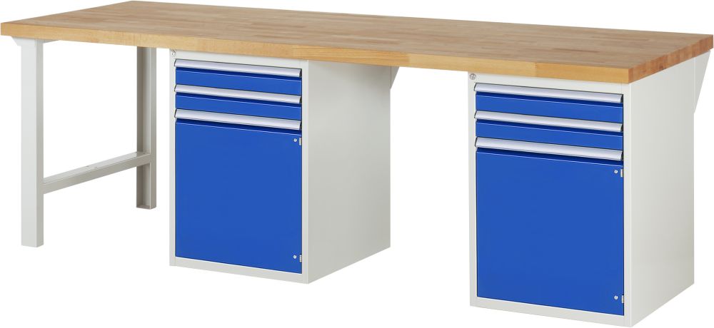 Produktbild RAU Werkbank Serie 7000 7503-8 mit 2500 x 900 mm