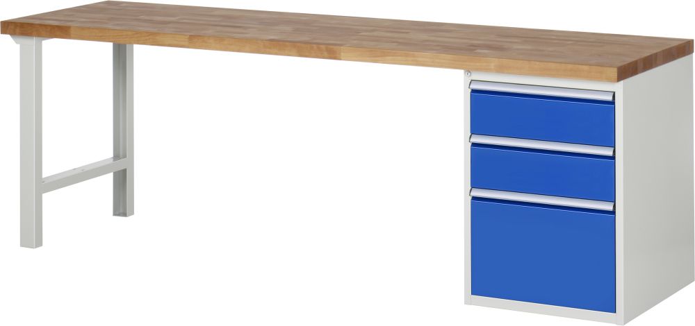 Produktbild RAU Werkbank Serie 7000 7503-1 Breite 2500 mm