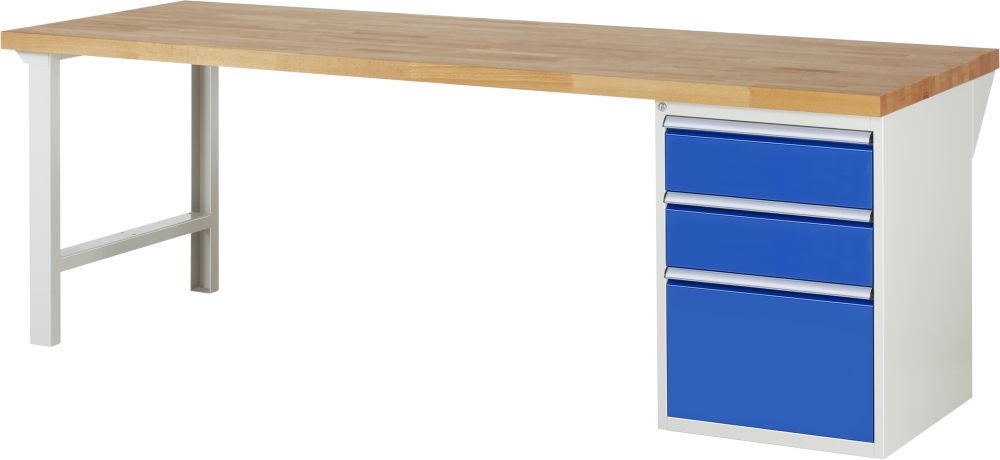 Produktbild RAU Werkbank Serie 7000 Nummer 7503-1 Breite 2500 mm