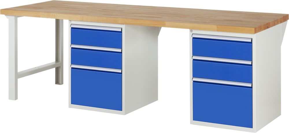 Produktbild RAU Werkbank 7000 mit 2500 x 900 mm Modell 7503-8