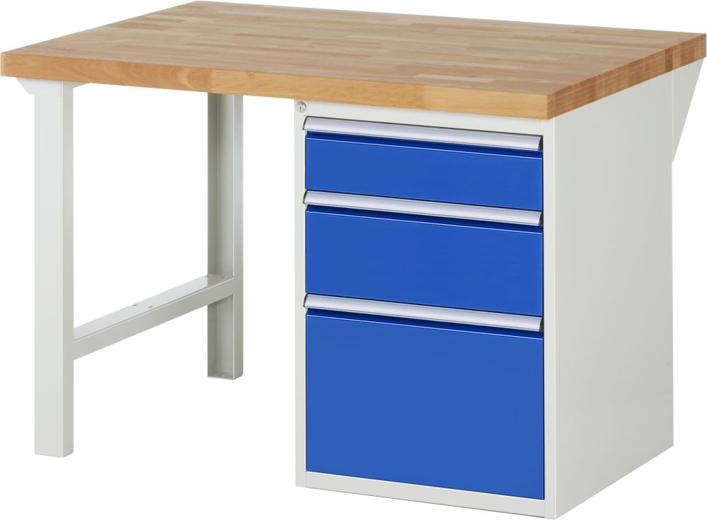 Produktbild RAU Werkbank Serie 7000 Modell 7508-1 Breite 1250 mm bild 1