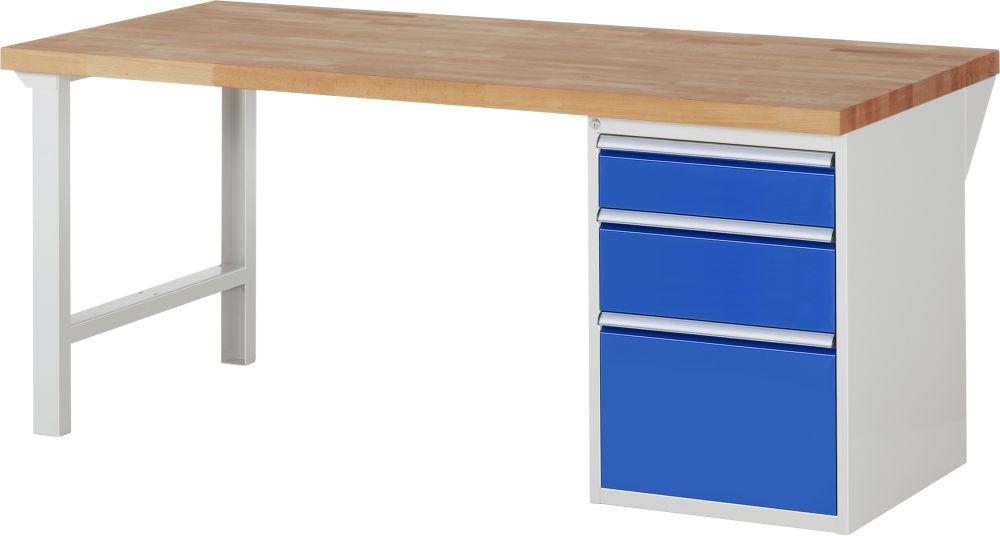 Produktbild RAU Werkbank Serie 7000 Modell 7508-1 Breite 2000 mm bild 1