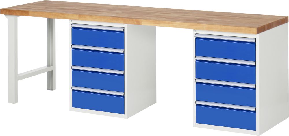 Produktbild RAU Werkbank 7000 mit 2500 mm Breite Modell 7509-8