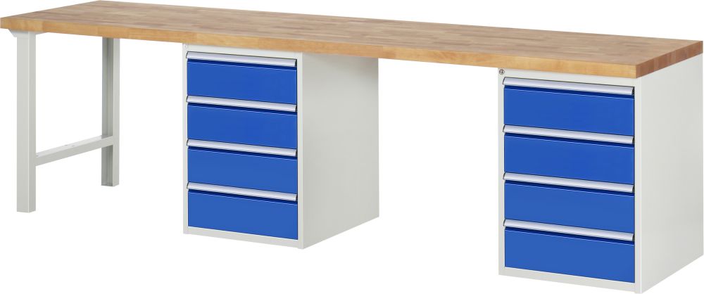 Produktbild RAU Werkbank 7000 mit 3000 mm Breite Modell 7509-8