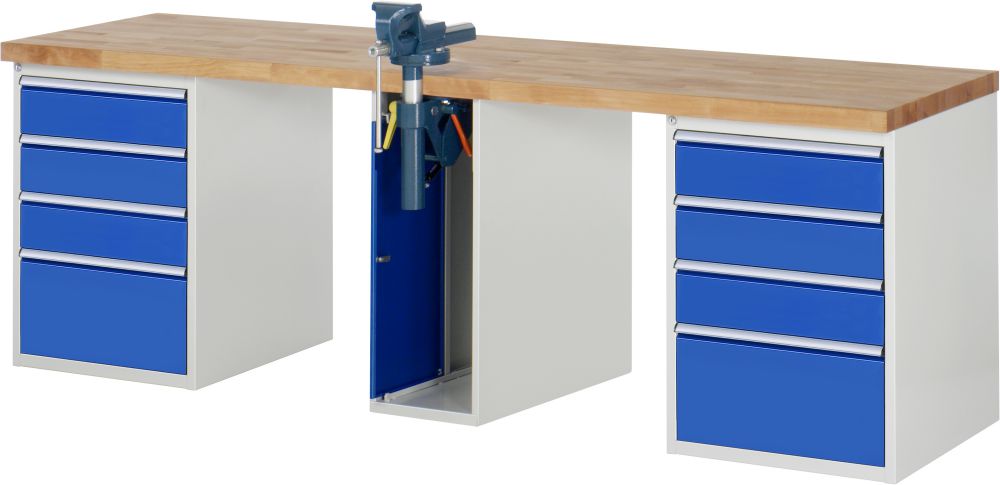 Produktbild RAU Werkbank 7000 mit 2500 x 700 mm Modell 7510-0