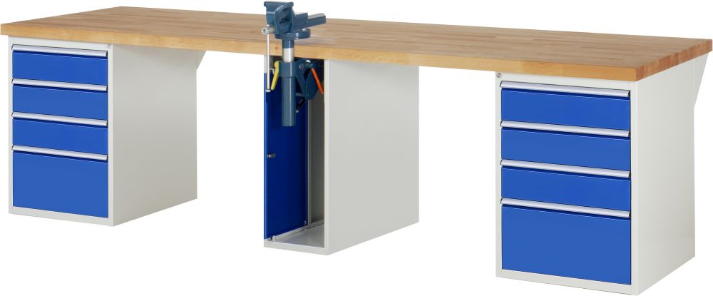 Produktbild RAU Werkbank 7000 Stärke 40 mm Modell 7510-0 mit 3000 mm