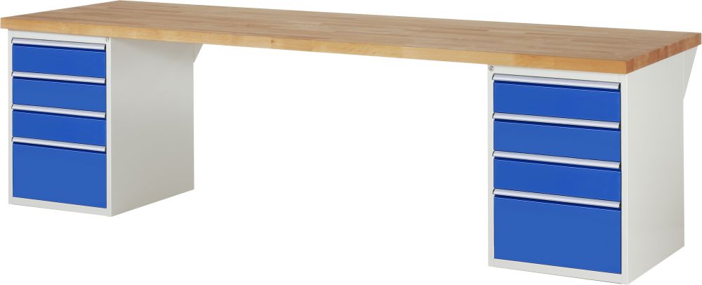 Produktbild RAU Werkbank Serie 7000 Modell 7510-3 mit 3000 mm