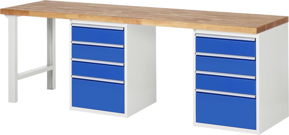 Produktbild RAU Werkbank 7000 mit 2500 x 700 mm Modell 7510-8