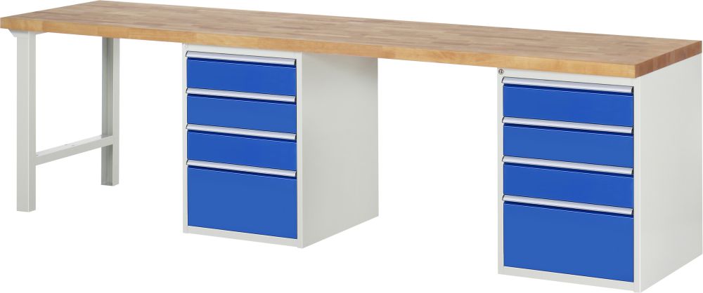 Produktbild RAU Werkbank 7000 Maße 3000 x 700 mm Modell 7510-8