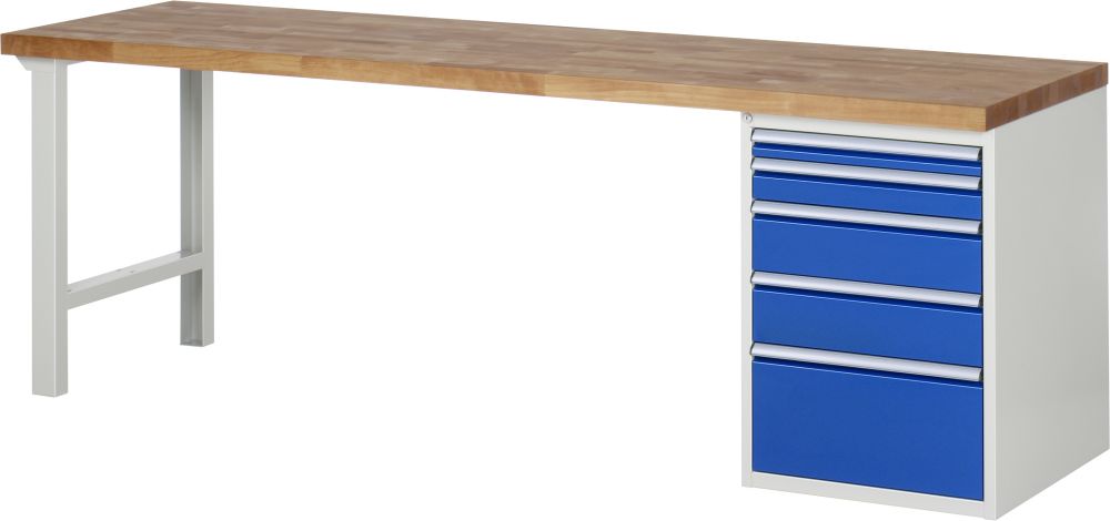 Produktbild RAU Werkbank 7000 mit 2500 x 700 mm Modell 7511