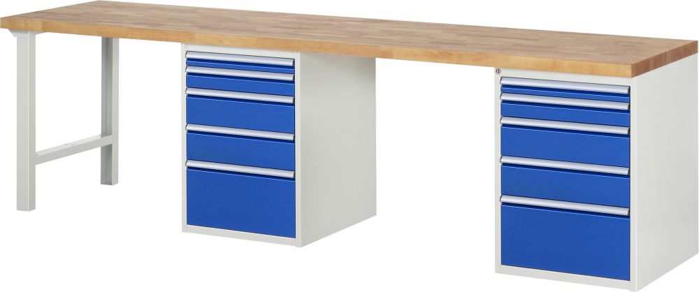 Produktbild RAU Werkbank 7000 Modell 7511-8 3000 mm in der Breite