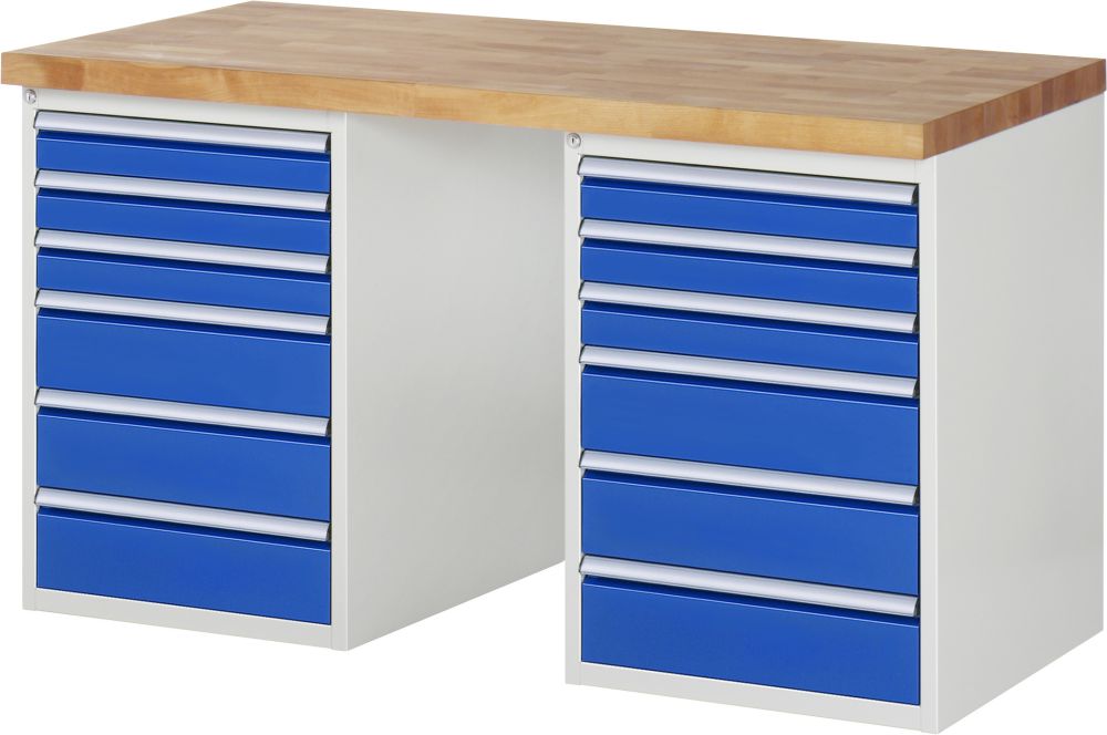 Produktbild RAU Werkbank 7000 Maße 1500 x 700 mm Modell 7515-3