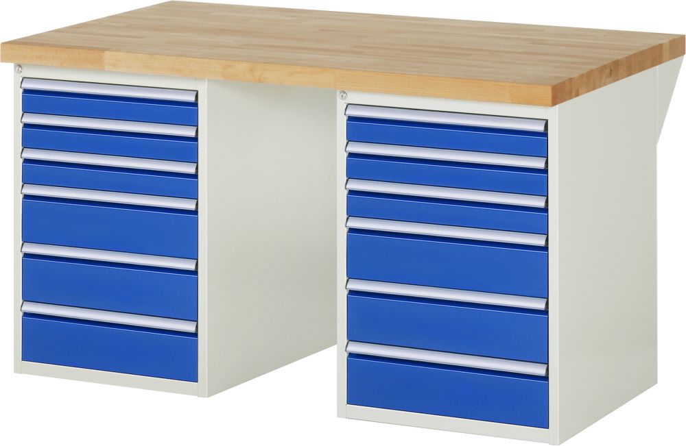 Produktbild RAU Werkbank Serie 7000 Modell 7515-3 mit 1500 mm