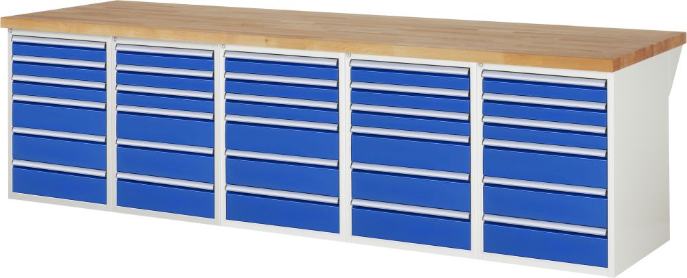 Produktbild RAU Werkbank Serie 7000 Modell 7515-6 mit 3000 mm