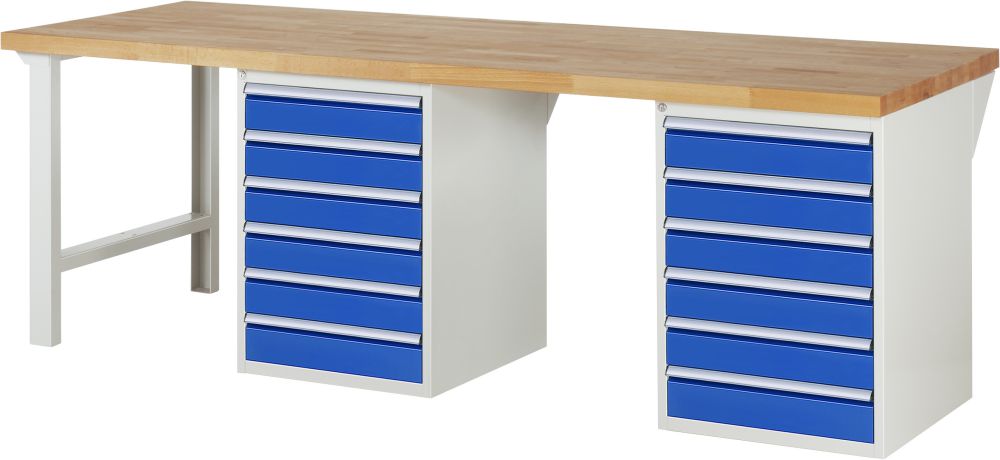 Produktbild RAU Werkbank 7000 Modell Nummer 7516-8 2500 mm