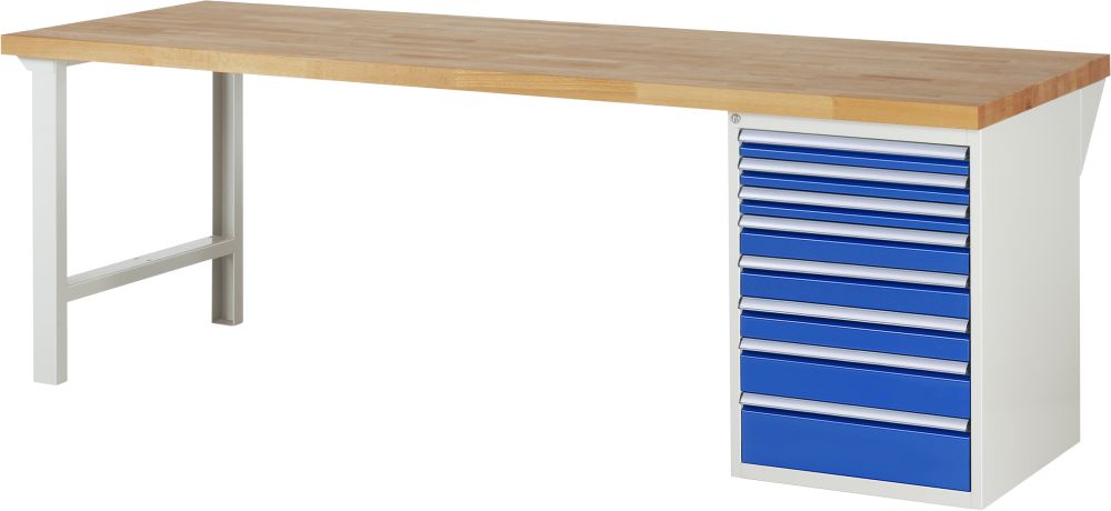 Produktbild RAU Werkbank 7000 Modell Nummer 7519-1 2500 mm