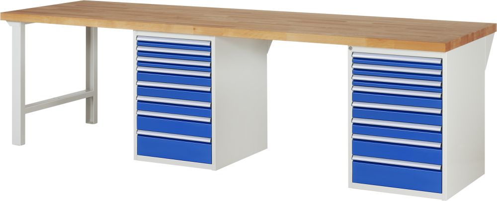 Produktbild RAU Werkbank 7000 Stärke 40 mm Modell 7519-8 3000 mm