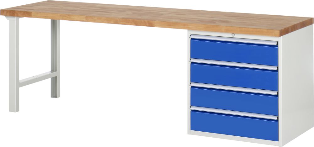 Produktbild RAU Werkbank 7000 mit 2500 mm Breite Modell 7609