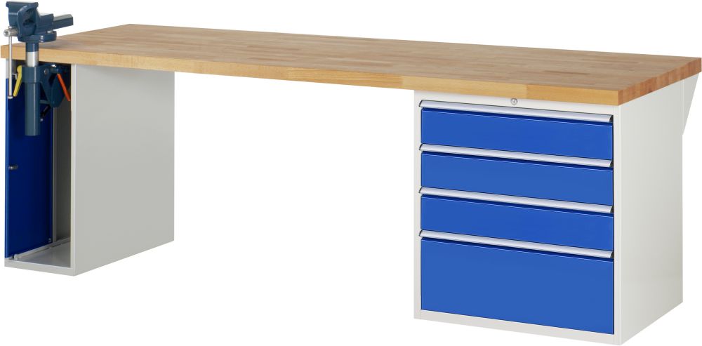 Produktbild RAU Werkbank 7000 Modell Nummer 7610-2 2500 mm