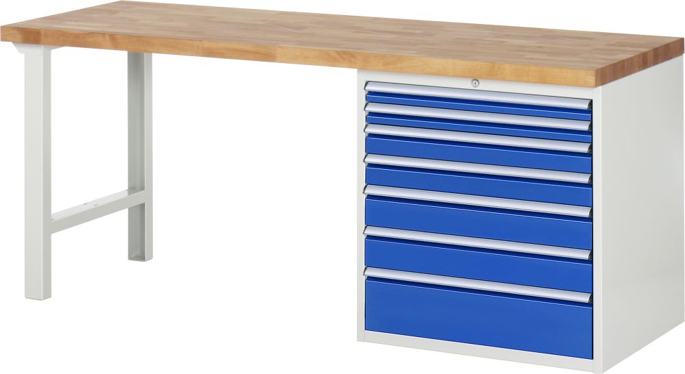 Produktbild RAU Werkbank 7000 Modell 7617 2000 mm in der Breite