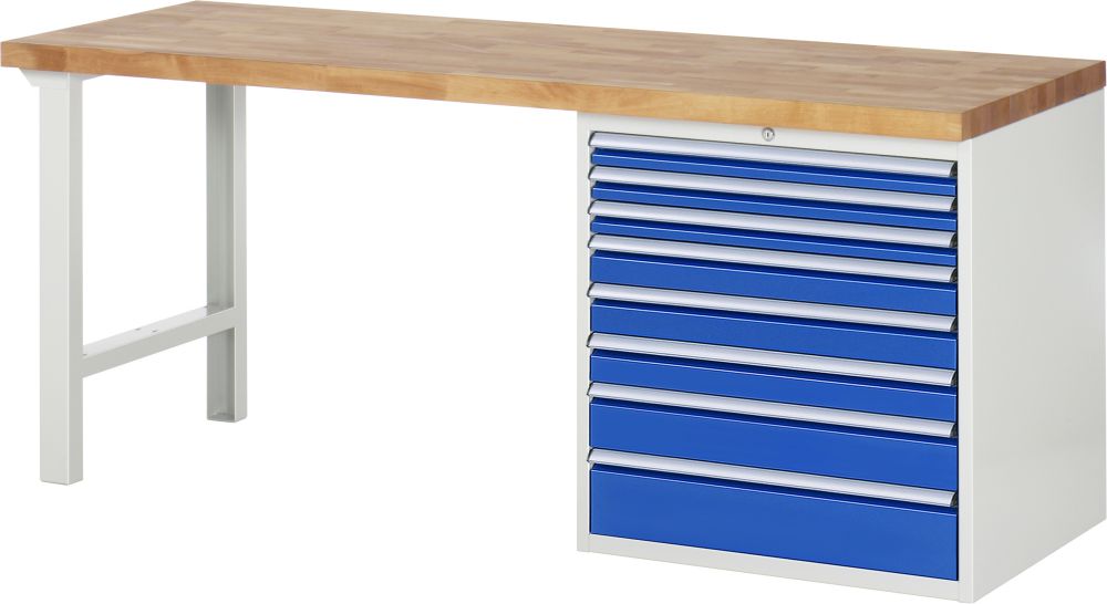 Produktbild RAU Werkbank Serie 7000 Modell 7619 Breite 2000 mm bild 1